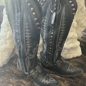 Lane Silver Mesa Boots (Size 7)